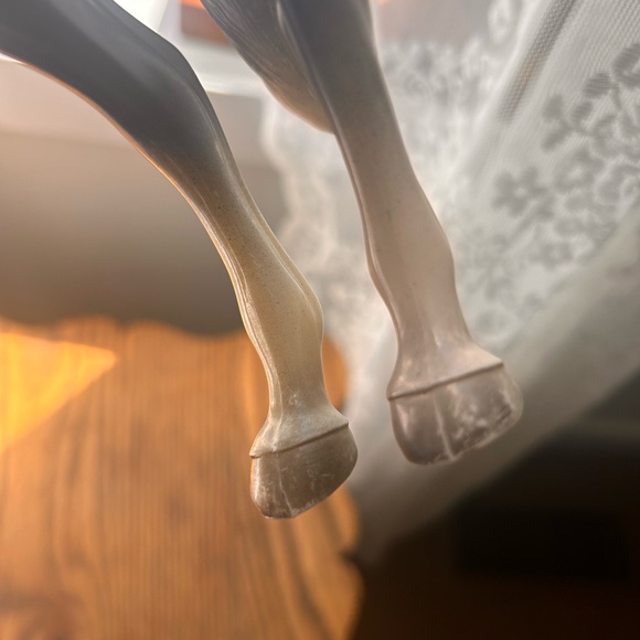 Vintage 1950s Breyer black/white western horse - Picture 14 of 14